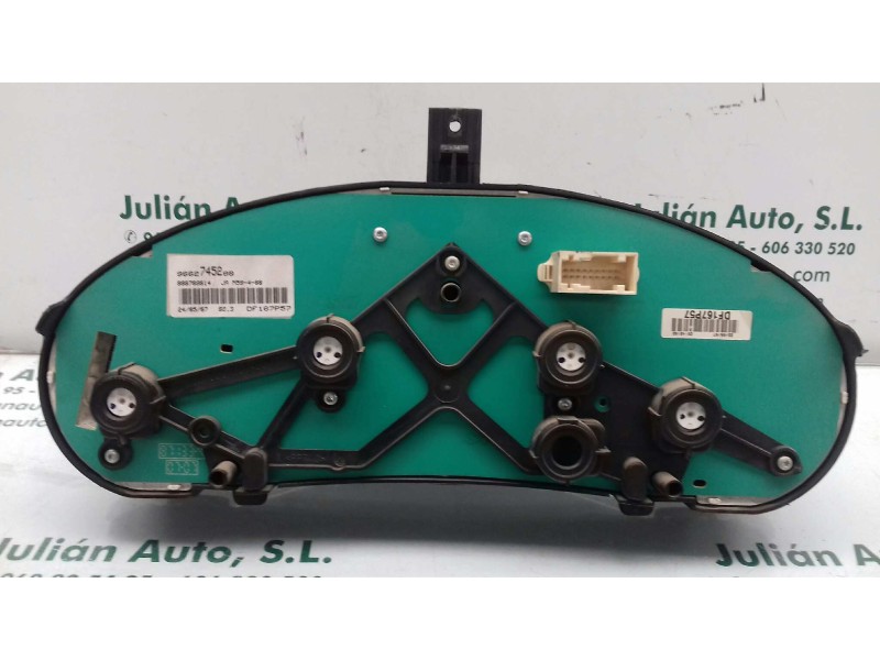Recambio de cuadro instrumentos para peugeot partner (s2) combi plus referencia OEM IAM 9662745200 000709014 JAEGER