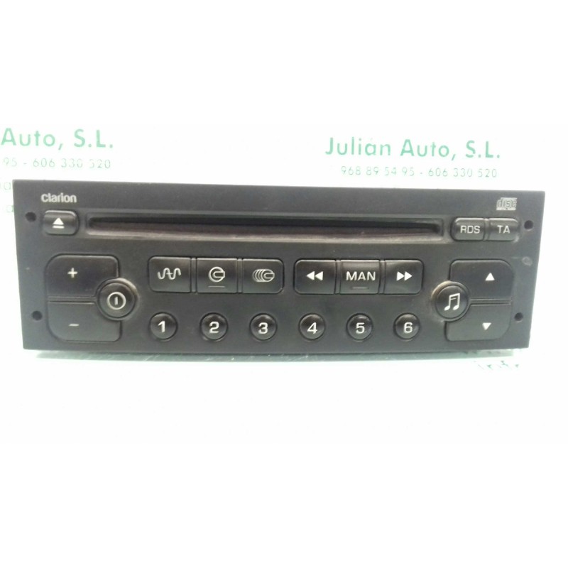 Recambio de sistema audio / radio cd para peugeot partner (s2) combi plus referencia OEM IAM 96635824XT PU2859AJ CLARION RD301