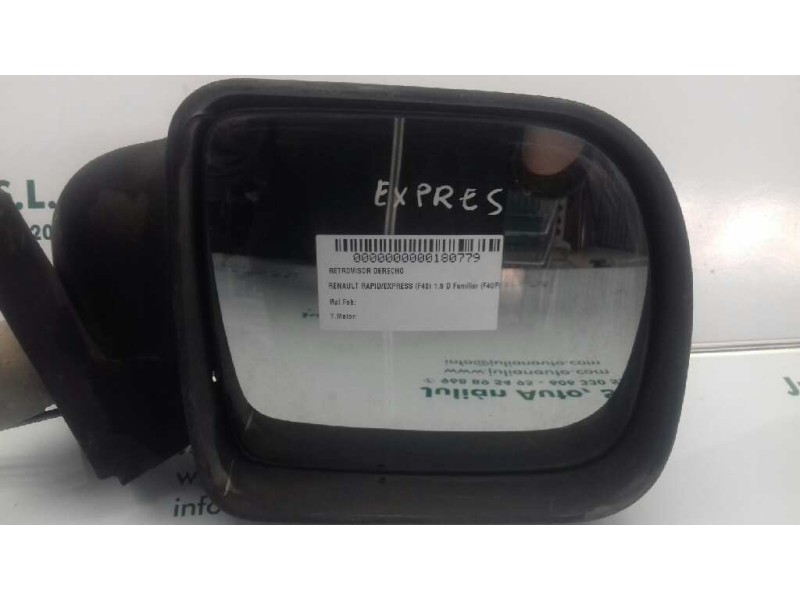 Recambio de retrovisor derecho para renault rapid/express (f40) 1.9 d familiar (f40p) referencia OEM IAM   MANUAL