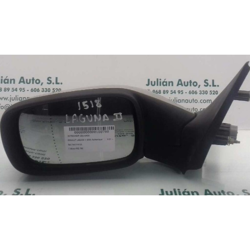 Recambio de retrovisor izquierdo para renault laguna ii (bg0) authentique referencia OEM IAM 262269  ELECTRICO