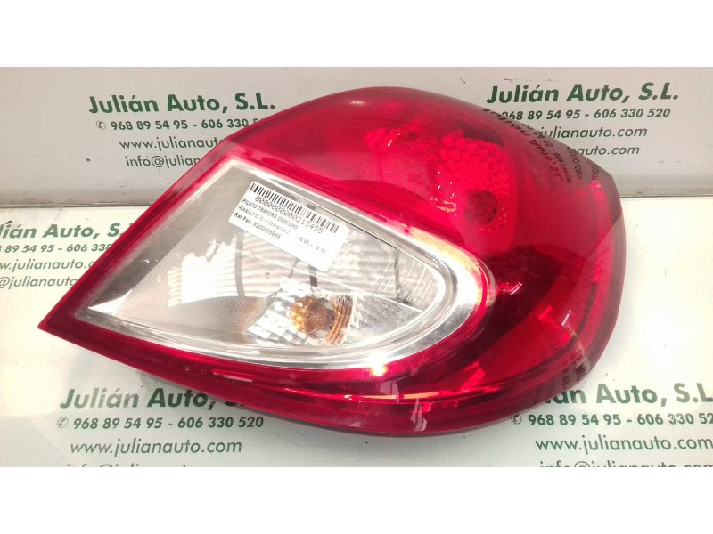 Recambio de piloto trasero derecho para renault clio iii exception 2 referencia OEM IAM 8200886946  