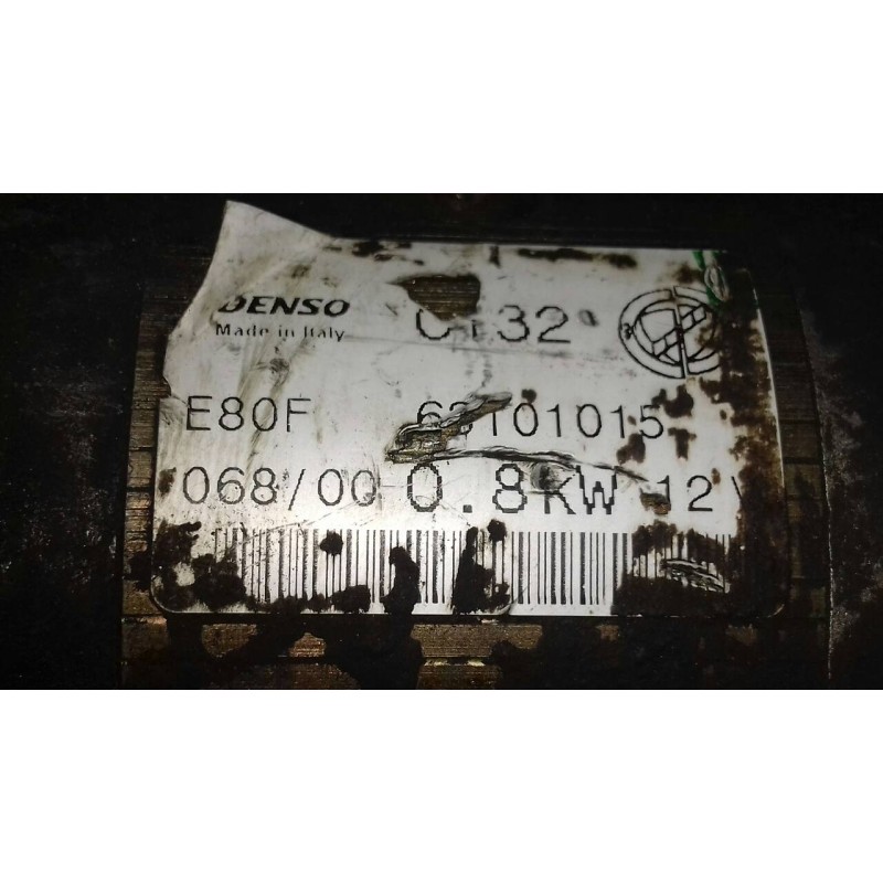 Recambio de motor arranque para fiat punto berlina (188) 1.2 8v referencia OEM IAM C132 63101015 E80F