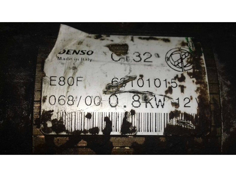 Recambio de motor arranque para fiat punto berlina (188) 1.2 8v referencia OEM IAM C132 63101015 E80F