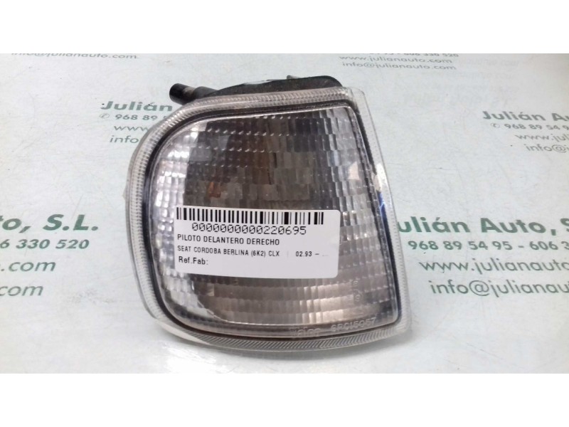 Recambio de piloto delantero derecho para seat cordoba berlina (6k2) clx referencia OEM IAM   VALEO