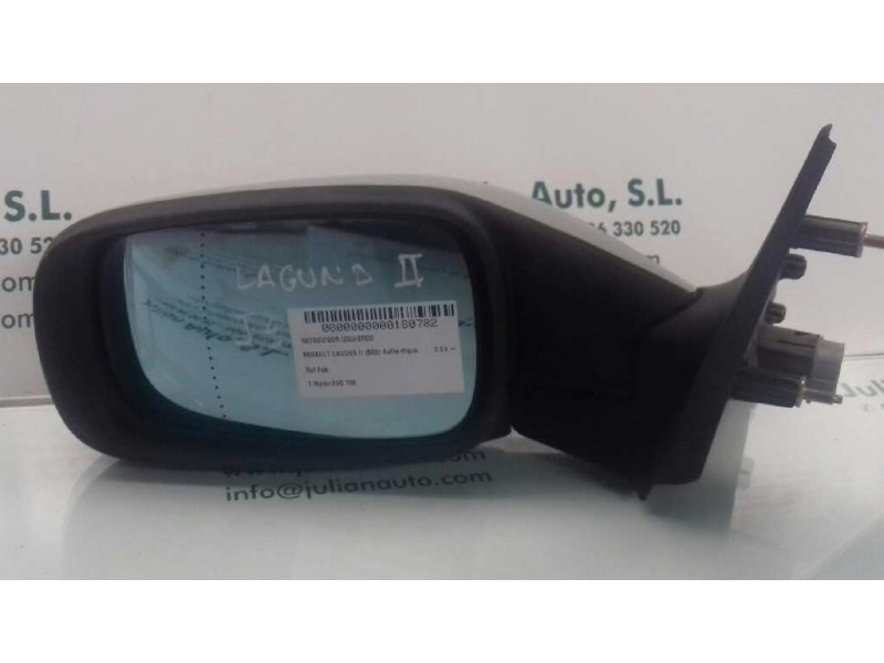 Recambio de retrovisor izquierdo para renault laguna ii (bg0) authentique referencia OEM IAM 262269  ELECTRICO