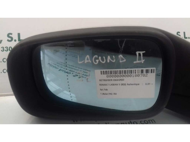 Recambio de retrovisor izquierdo para renault laguna ii (bg0) authentique referencia OEM IAM 262269  ELECTRICO