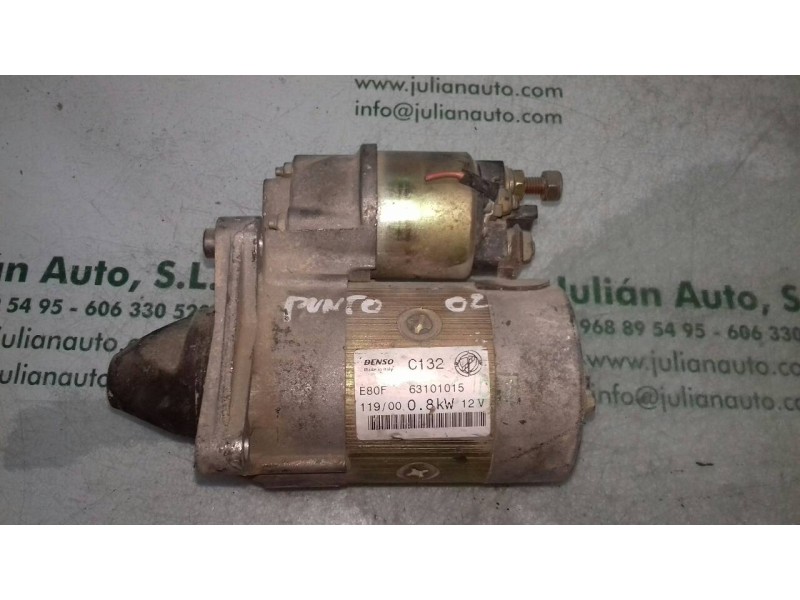 Recambio de motor arranque para fiat punto berlina (176) 60 sx referencia OEM IAM C132 63101015 E80F