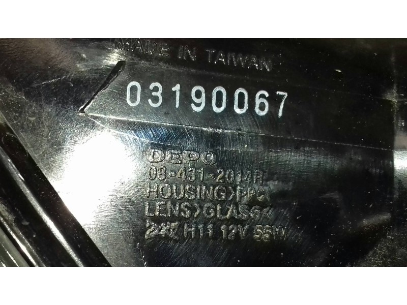 Recambio de faro antiniebla derecho para mazda rx-8 (se) básico (170kw) referencia OEM IAM H1112V55W  