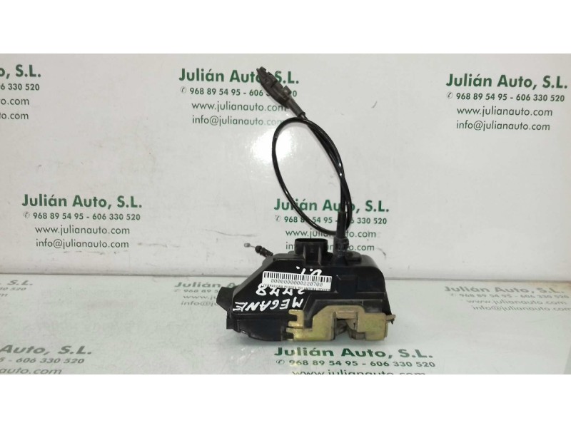 Recambio de cerradura puerta delantera izquierda para renault megane ii classic berlina dynamique referencia OEM IAM   4 PINES