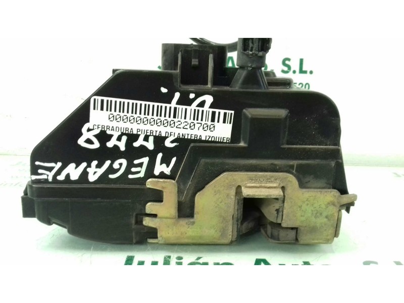 Recambio de cerradura puerta delantera izquierda para renault megane ii classic berlina dynamique referencia OEM IAM   4 PINES