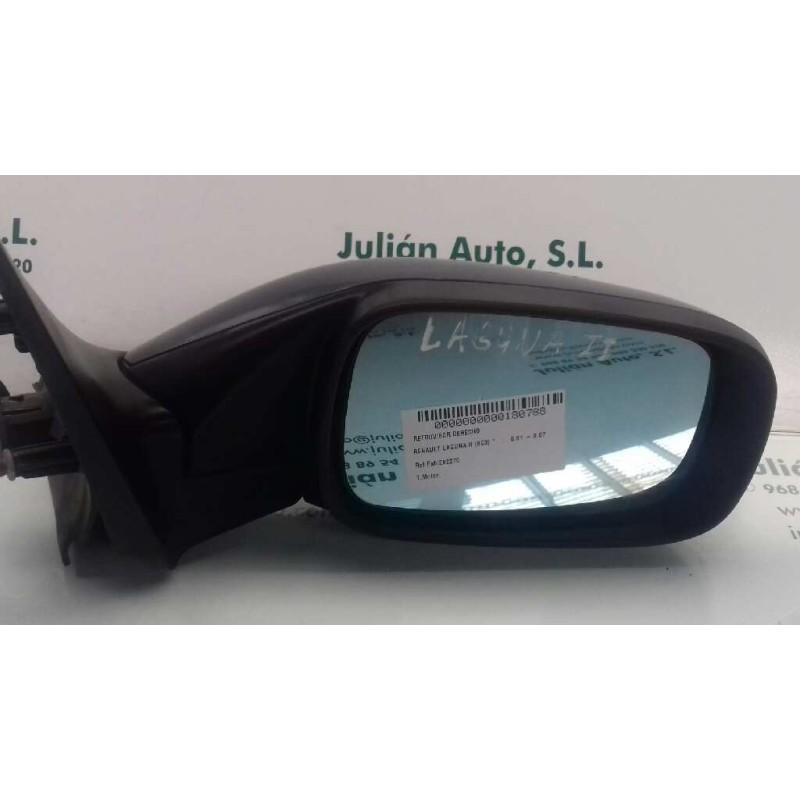 Recambio de retrovisor derecho para renault laguna ii (bg0) referencia OEM IAM 262270  ELECTRICO