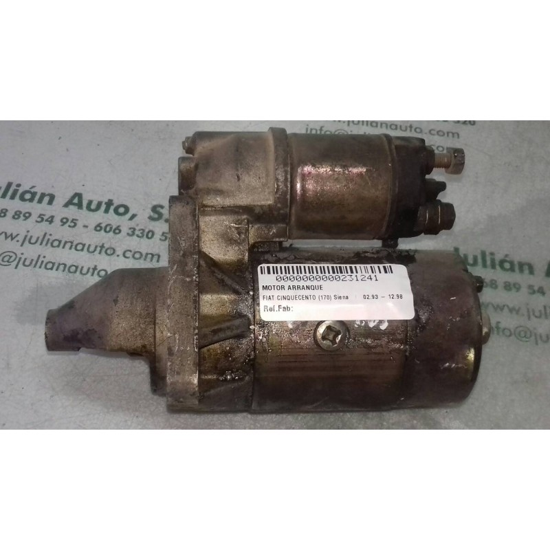 Recambio de motor arranque para fiat cinquecento (170) siena referencia OEM IAM   