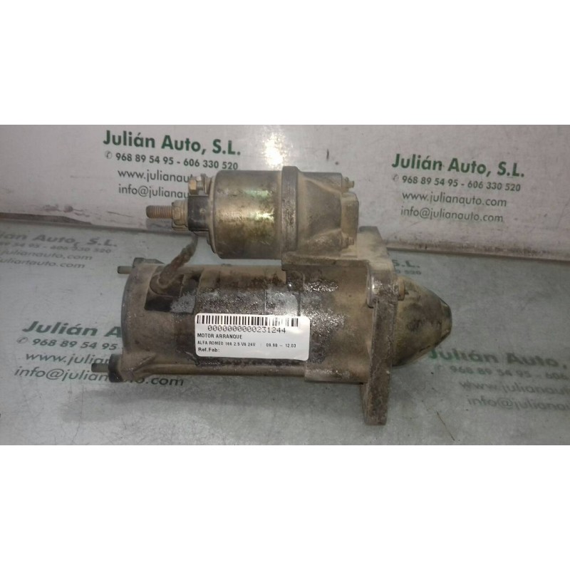 Recambio de motor arranque para alfa romeo 166 2.5 v6 24v referencia OEM IAM   