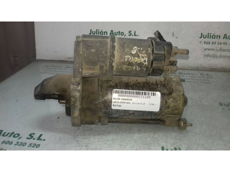 Recambio de motor arranque para lancia dedra berl. 1.8 / 1.8 i.e. ls referencia OEM IAM   