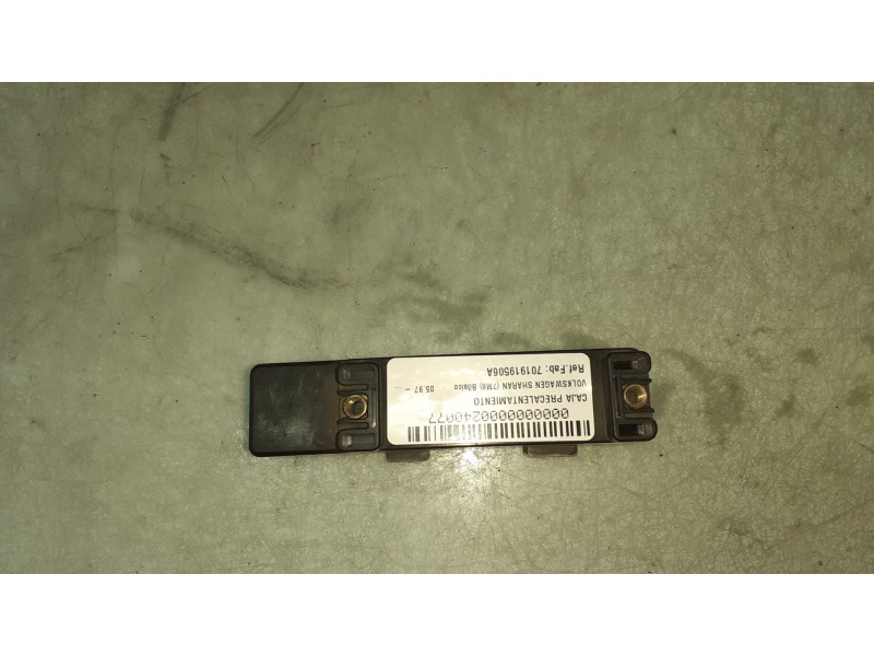 Recambio de caja precalentamiento para volkswagen sharan (7m8) básico referencia OEM IAM 701919506A  