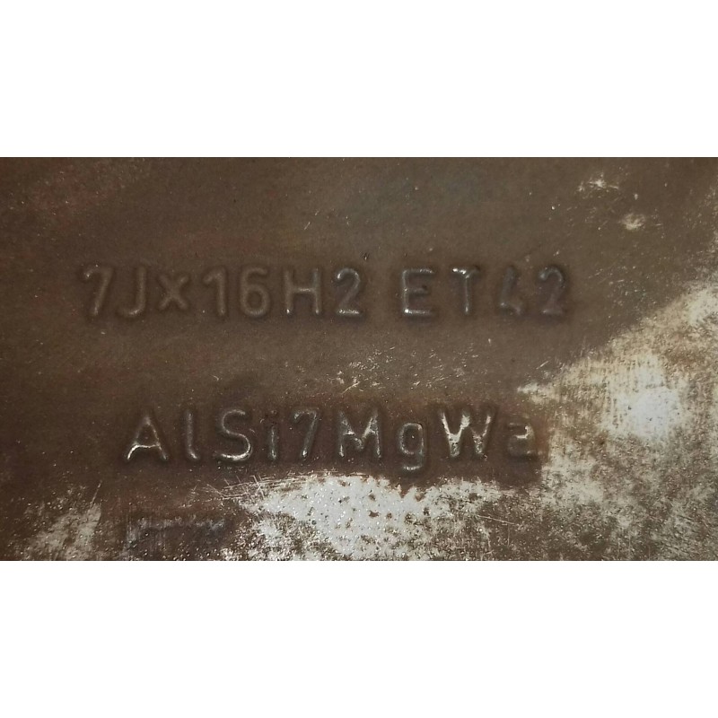 Recambio de juego llantas para audi a4 berlina (8e) 2.5 tdi (120kw) referencia OEM IAM 8E0601025 7JX16H2 ET42