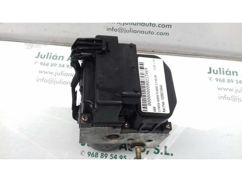 Recambio de abs para citroen xsara picasso 2.0 hdi sx referencia OEM IAM 0265216642 9633666580 0273004353