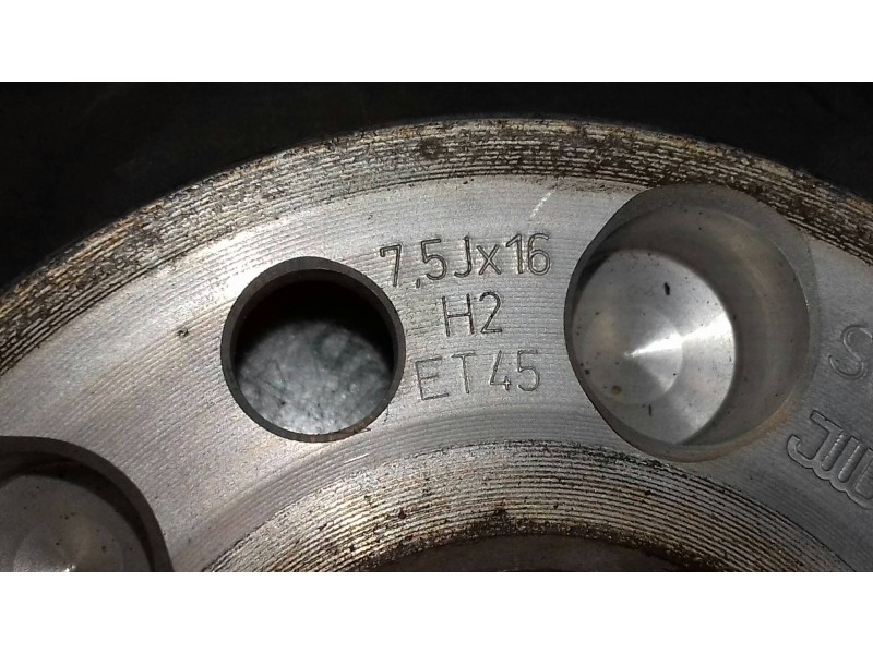 Recambio de llanta para audi a6 berlina (4f2) 2.7 tdi referencia OEM IAM 4F0601025AJ 7,5JX16H2 ET 45