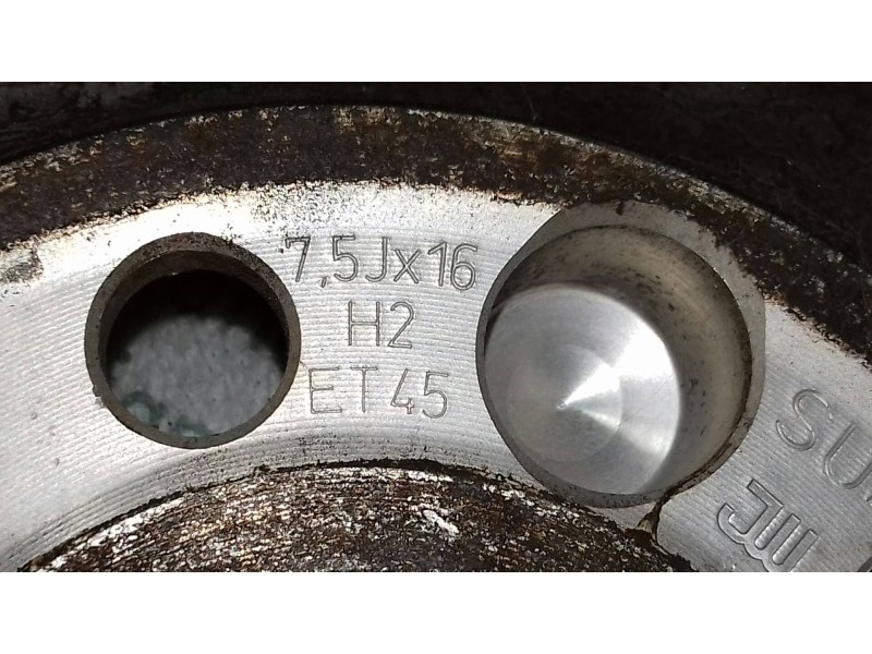 Recambio de llanta para audi a6 berlina (4f2) 2.7 tdi referencia OEM IAM 4F0601025AJ 7,5JX16H2 ET 45