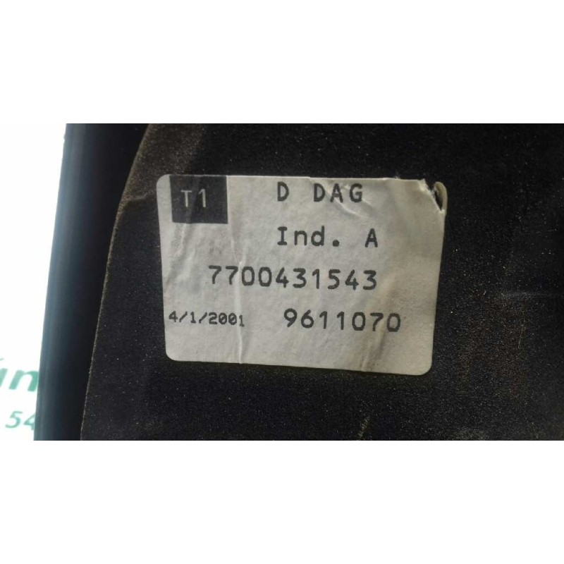 Recambio de retrovisor derecho para renault scenic (ja..) 1.9 dci rxe referencia OEM IAM 201822 7700431543 ELECTRICO