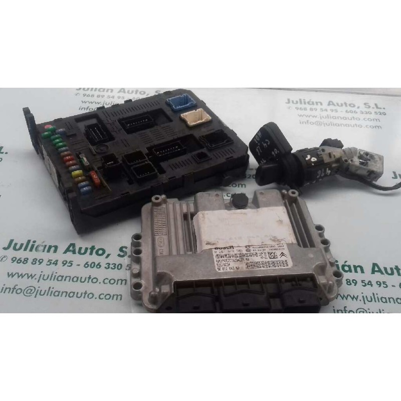 Recambio de centralita motor uce para citroen c4 berlina collection referencia OEM IAM 9661204380 0281012985 KIT - BOSCH