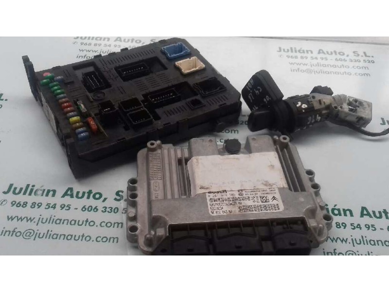Recambio de centralita motor uce para citroen c4 berlina collection referencia OEM IAM 9661204380 0281012985 KIT - BOSCH