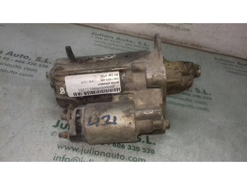 Recambio de motor arranque para ford fiesta (cbk) referencia OEM IAM 2S6U 11000CE 