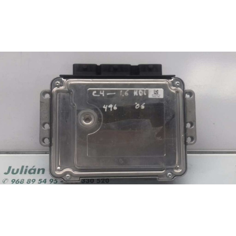 Recambio de centralita motor uce para citroen c4 berlina collection referencia OEM IAM 9661204380 0281012985 KIT - BOSCH