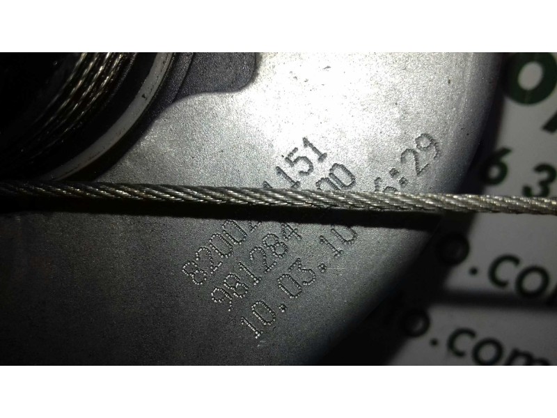 Recambio de elevalunas trasero izquierdo para renault clio iii exception 2 referencia OEM IAM 8200291151 981284200 ELECTRICO