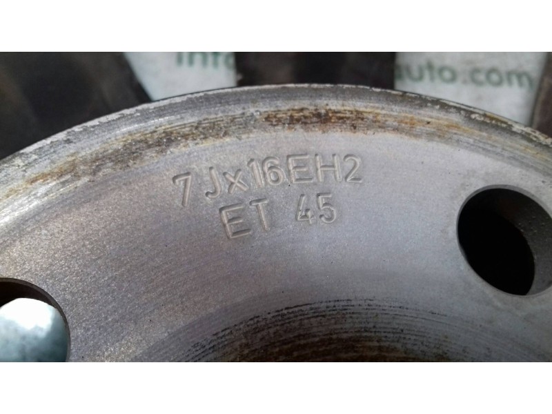 Recambio de llanta para volkswagen passat berlina (3b3) advance referencia OEM IAM 3C0601025C 7JX16 ET 45