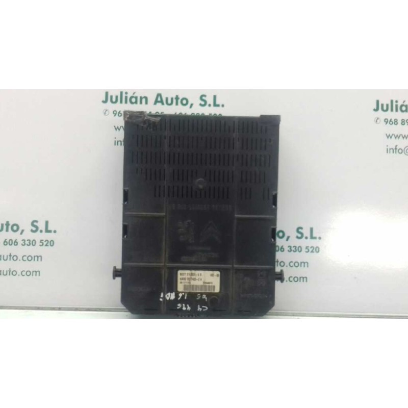 Recambio de centralita motor uce para citroen c4 berlina collection referencia OEM IAM 9661204380 0281012985 KIT - BOSCH