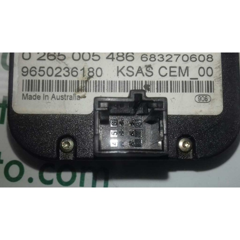 Recambio de centralita motor uce para citroen c4 berlina collection referencia OEM IAM 9661204380 0281012985 KIT - BOSCH