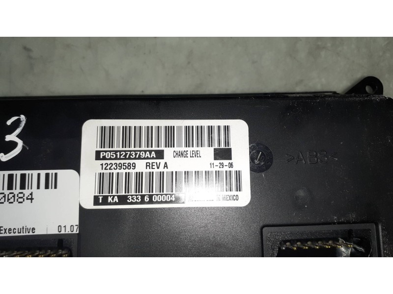 Recambio de mando climatizador para chrysler voyager (rg) 2.5 crd executive referencia OEM IAM P05127379AA  