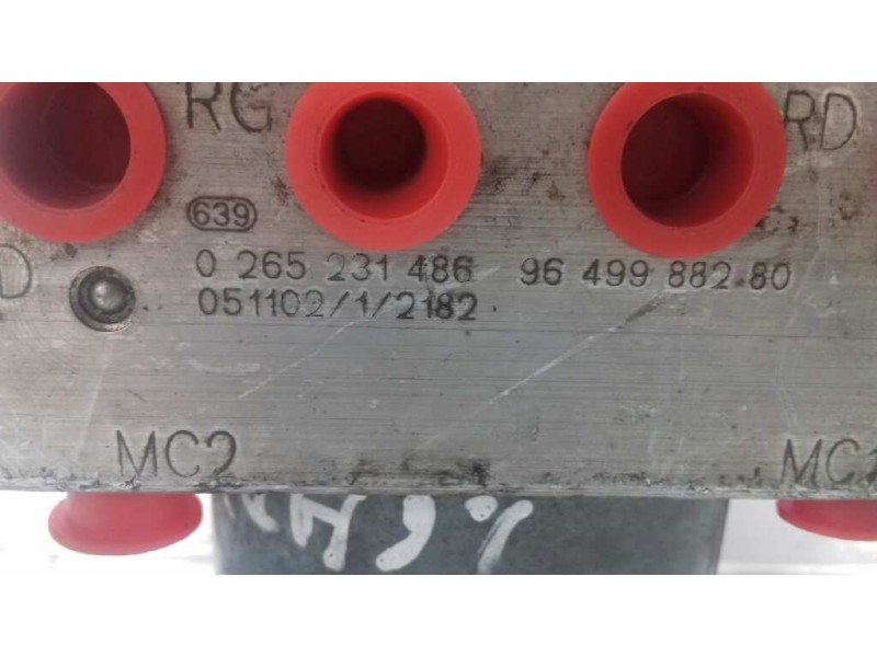 Recambio de abs para peugeot 307 (s1) referencia OEM IAM 0265231486 9649988280 
