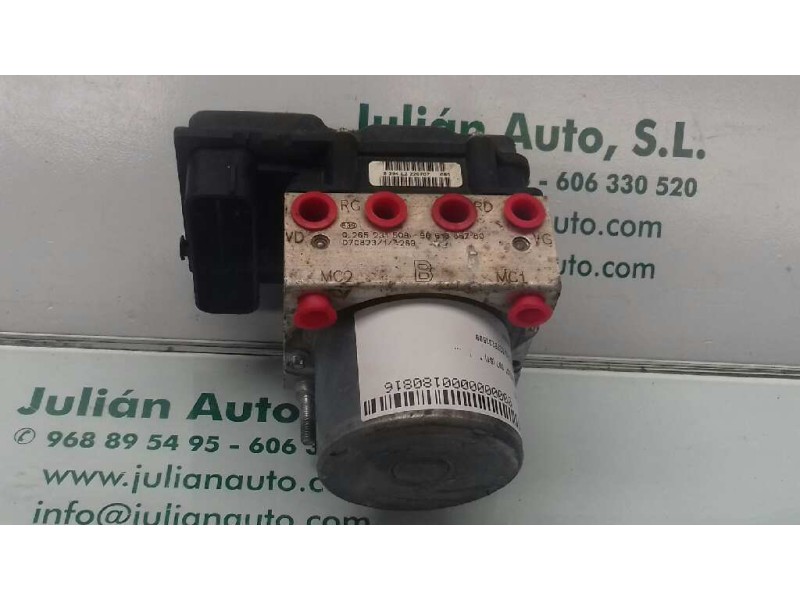 Recambio de abs para peugeot 307 (s1) referencia OEM IAM 0265231508 9661886780 07082314289