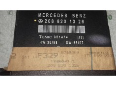 Recambio de centralita check control para mercedes-benz clase c (w202) berlina 2.5 diesel cat referencia OEM IAM 2088201326 3514 2