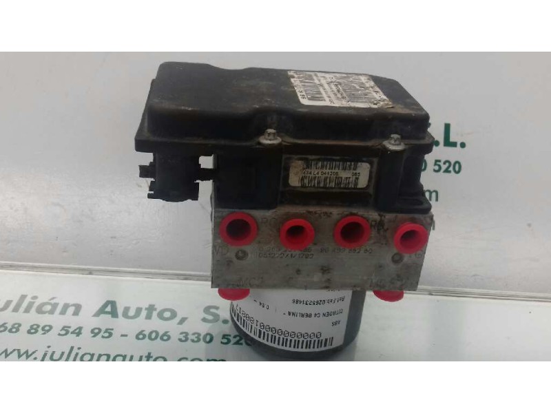 Recambio de abs para citroen c4 berlina referencia OEM IAM 0265231486 9649988280 05122211792