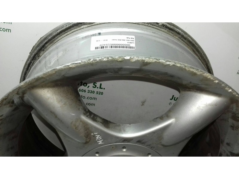 Recambio de llanta para bmw mini (r50,r53) cooper referencia OEM IAM  6.5JX16EH2 IS 48