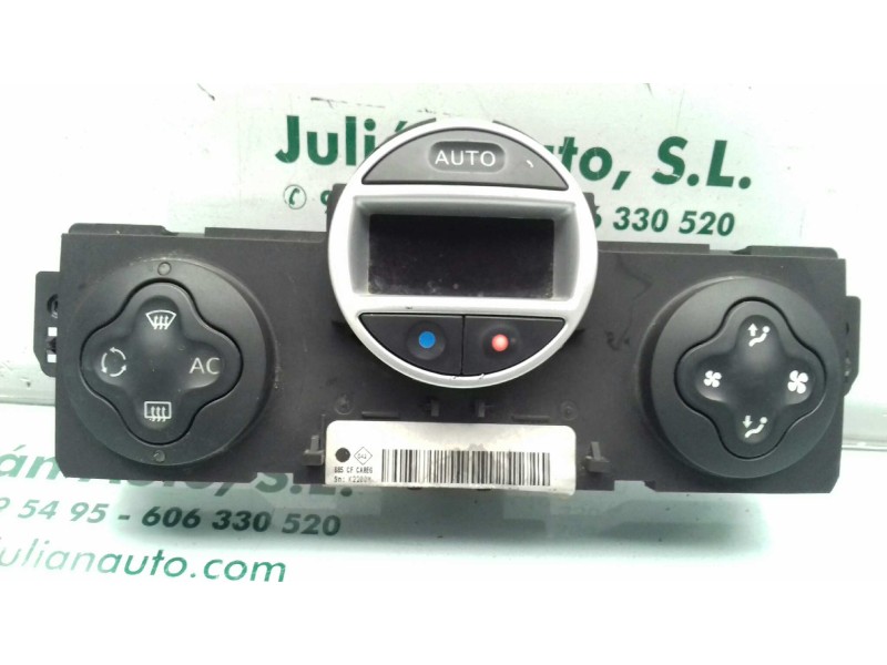 Recambio de mando climatizador para renault clio iii exception 2 referencia OEM IAM 8200296683  VALEO