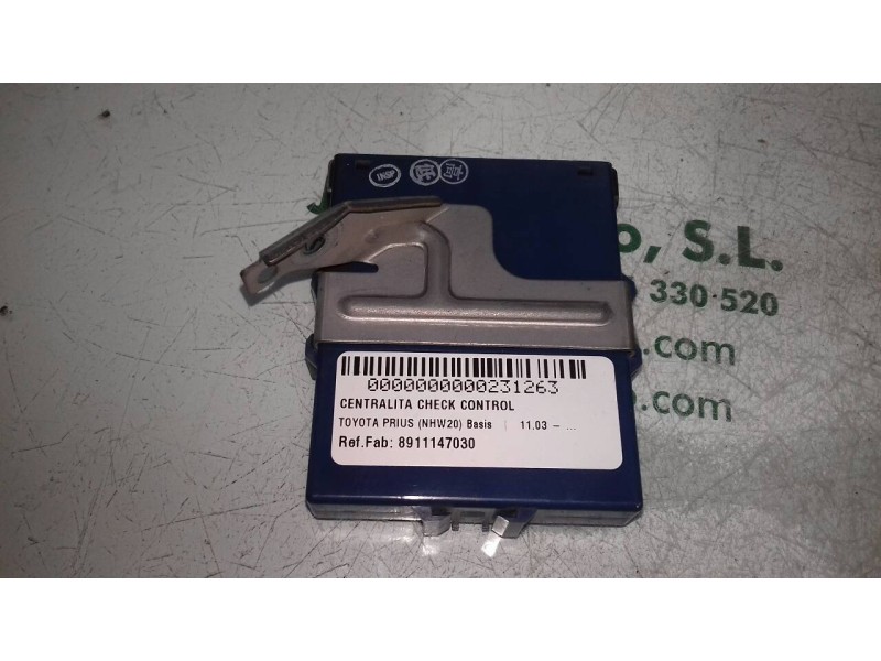 Recambio de centralita check control para toyota prius (nhw20) basis referencia OEM IAM 8911147030 2324005091 DENSO