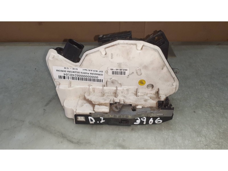 Recambio de cerradura puerta delantera derecha para seat ibiza (6j5) sport referencia OEM IAM 5N1837016A  