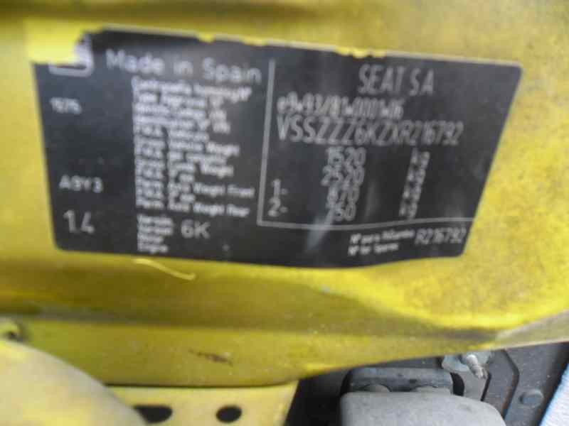 seat ibiza (6k) del año 1999