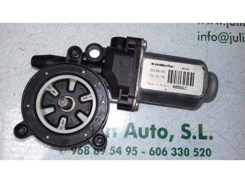 Recambio de motor elevalunas delantero izquierdo para renault kangoo (f/kc0) authentique referencia OEM IAM 400663  