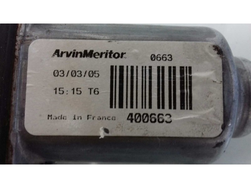 Recambio de motor elevalunas delantero izquierdo para renault kangoo (f/kc0) authentique referencia OEM IAM 400663  