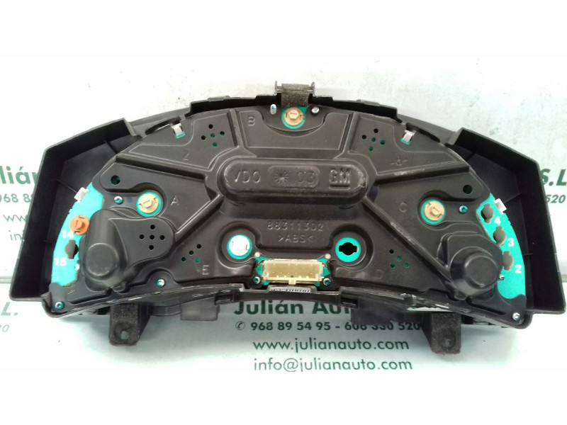 Recambio de cuadro instrumentos para opel meriva cosmo referencia OEM IAM 13173381XT 110080162026 VDO