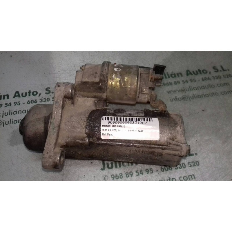 Recambio de motor arranque para ford ka (ccq) ka 1 referencia OEM IAM   