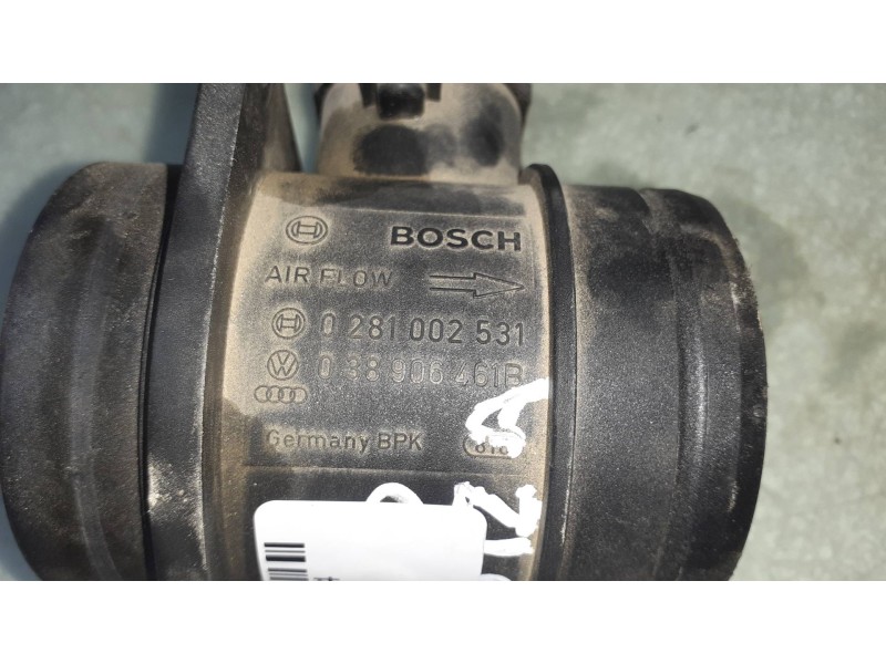Recambio de caudalimetro para seat ibiza (6j5) sport referencia OEM IAM 038906461B  