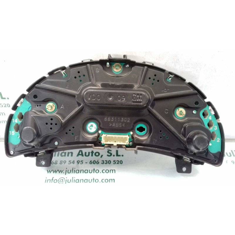 Recambio de cuadro instrumentos para opel combo (corsa c) familiar referencia OEM IAM 13173347WA 110008988026 VDO