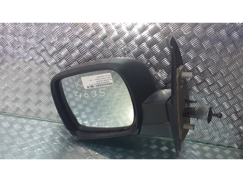 Recambio de retrovisor izquierdo para renault kangoo dynamique referencia OEM IAM 232636093  MANUAL