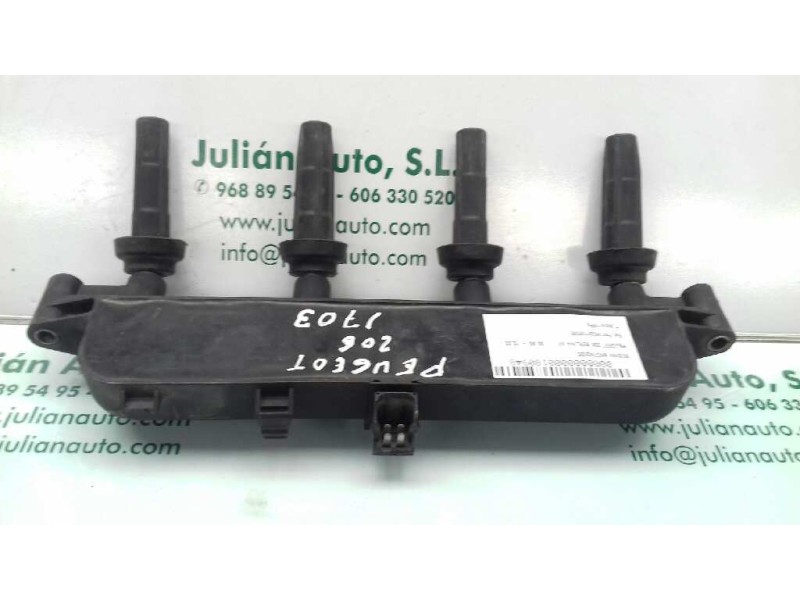 Recambio de bobina encendido para peugeot 206 berlina xr referencia OEM IAM 9628158580  
